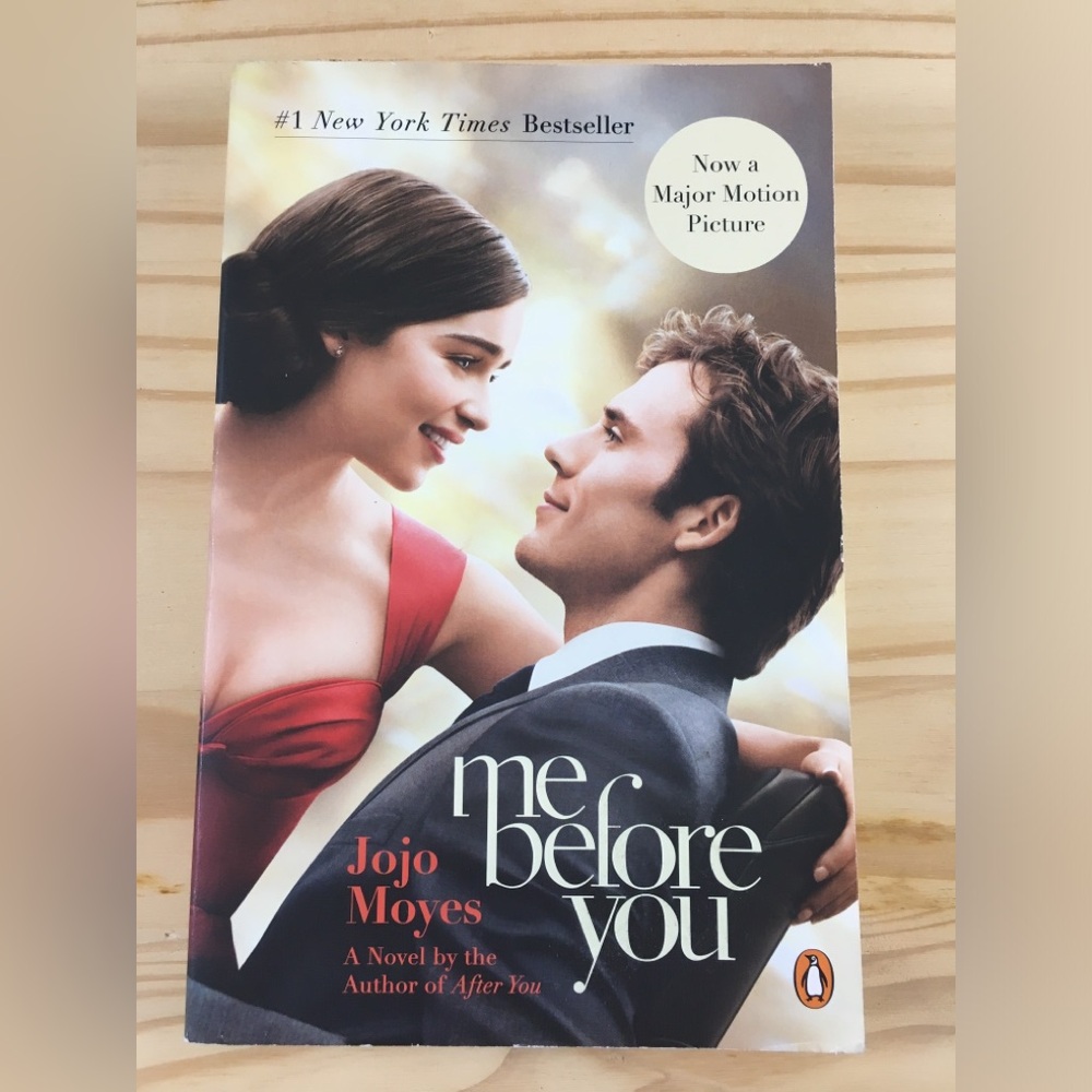 Me Before You by Jojo Moyes - Red & Black Cover Paperback